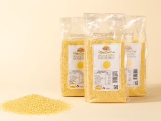 Sémola de cuscús de trigo, el llamado Grano durum,