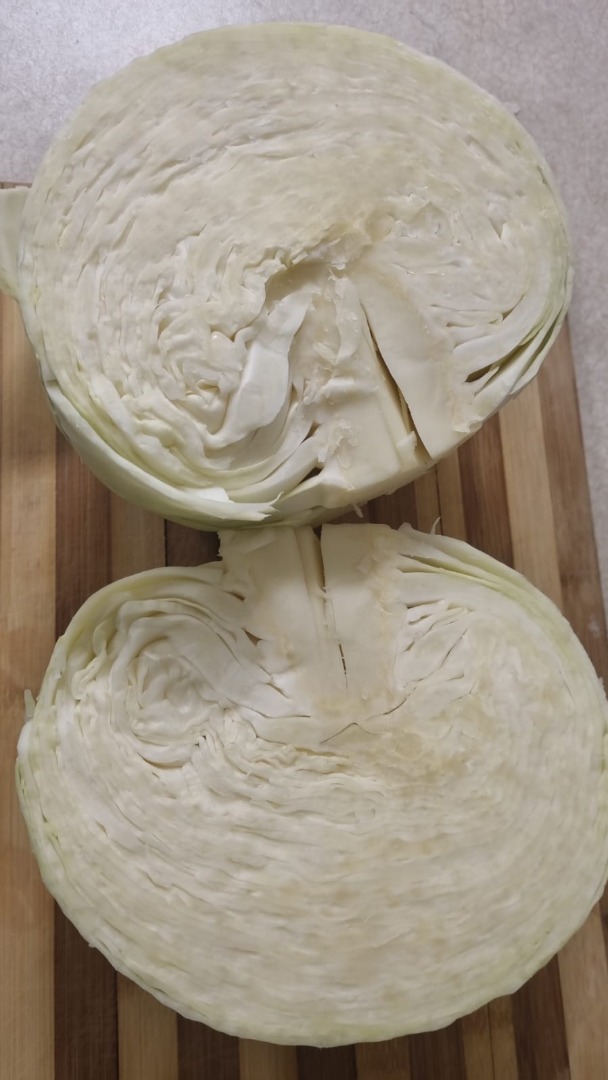Repollo de buena calidad, ~ 4 kg/cabeza