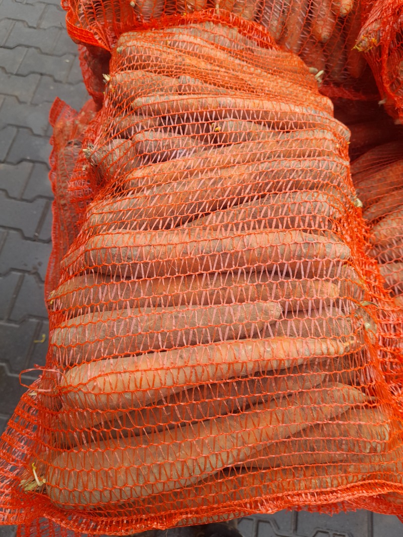 Venderé zanahoria comercial en bolsa de 10kg o suelta, sucia, para lavar