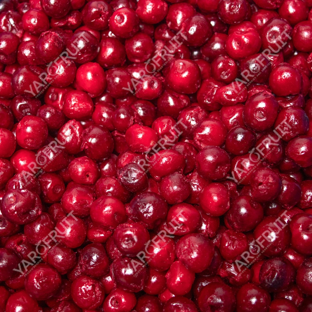 El fabricante y distribuidor mayorista ucraniano está comprando cerezas congeladas con hueso y cerezas congeladas sin hueso
