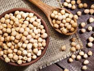 Venderé garbanzos comestibles, fracción 5-6, en bolsas de 50kg