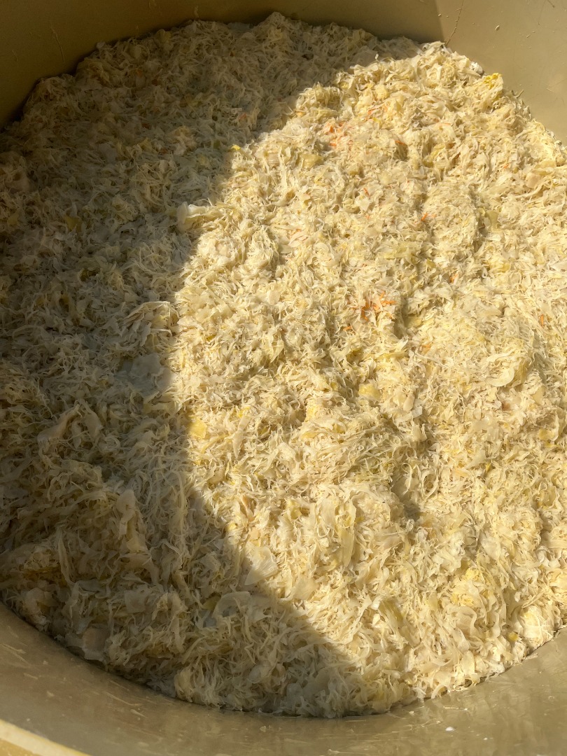 Hola, tengo 50 toneladas de chucrut en venta