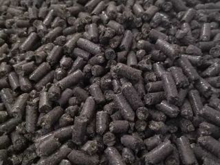 Pellets de cáscara de girasol. - Diámetro 6 mm