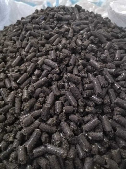 Pellets de cáscara de girasol