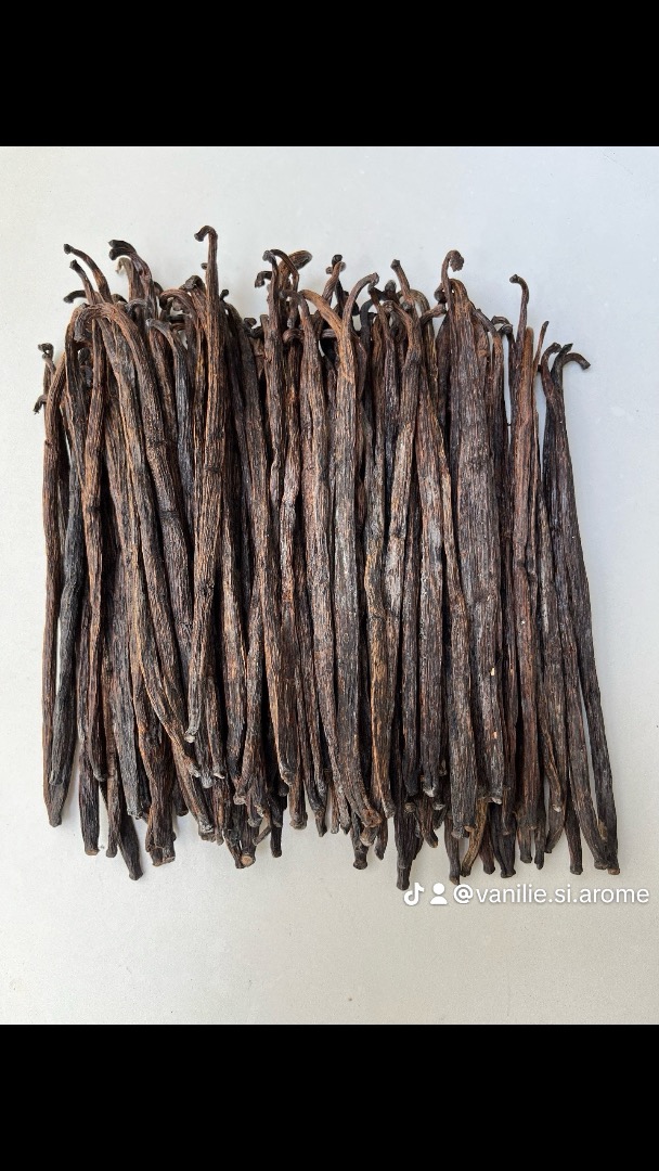 Vendemos vainas de vainilla frescas y de calidad de Madagascar, 22-25 cm, también podemos ofrecer pasta de vainilla de primera calidad