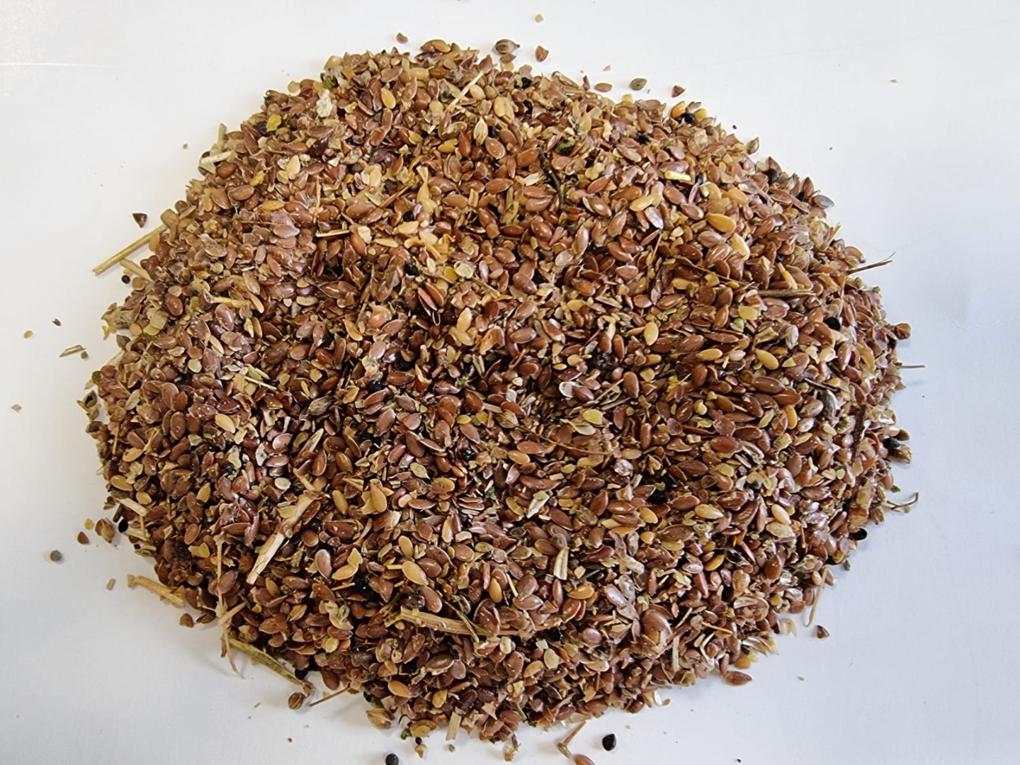 Tenemos a la venta linaza marrón, 80%, 98% y 99%