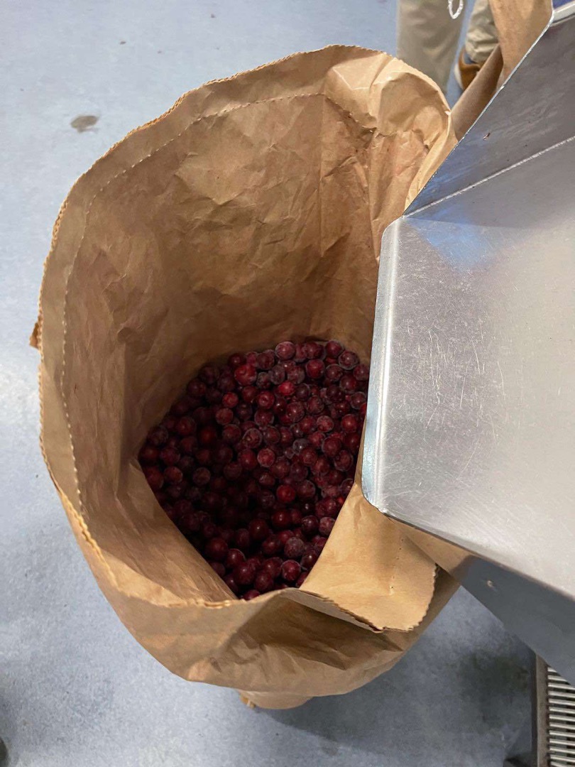 Venderé una cereza congelada con hueso