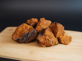 Ofrecemos chaga (hongo de abedul) seco de alta calidad