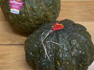 Calabazas Delica, producto fresco.