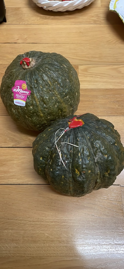 Calabazas Delica, producto fresco
