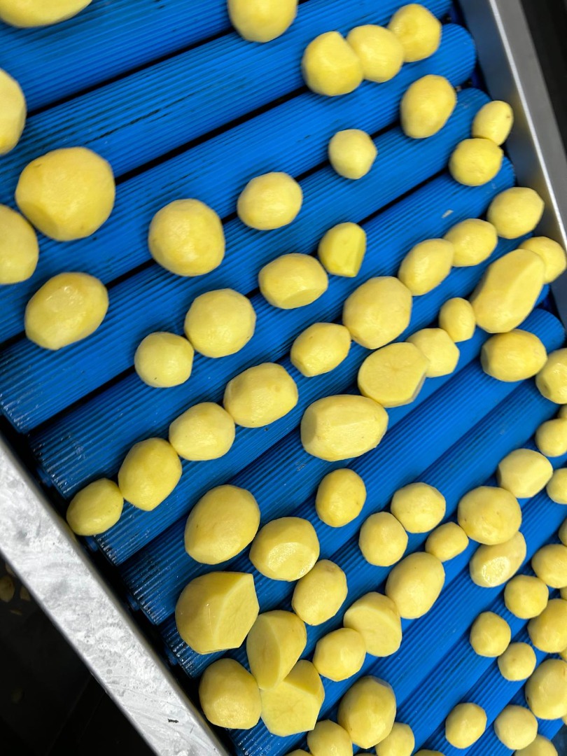 Patatas peladas