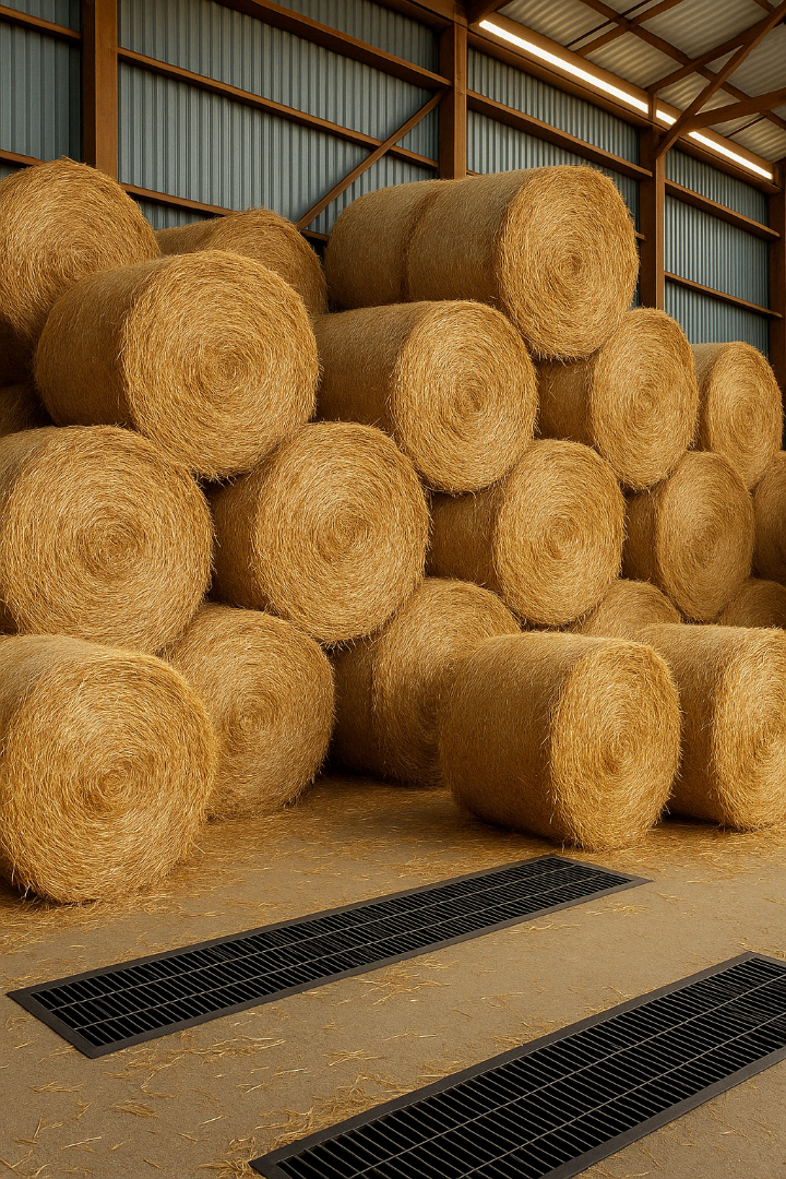 Vendo heno en pacas (125 cm) Vendo 500 piezas de heno en pacas (125 cm de diámetro)