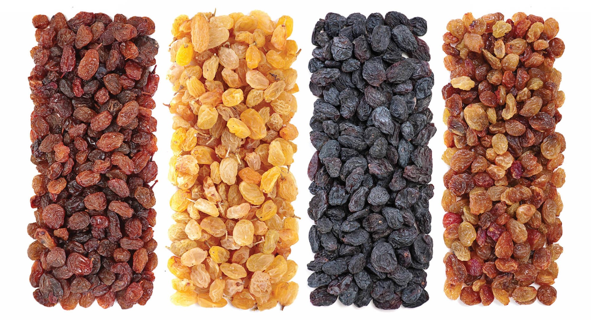 Exportación de pasas secas desde Uzbekistán: negras, rojas, amarillas, marrones y verdes, totalmente naturales, congeladas individualmente