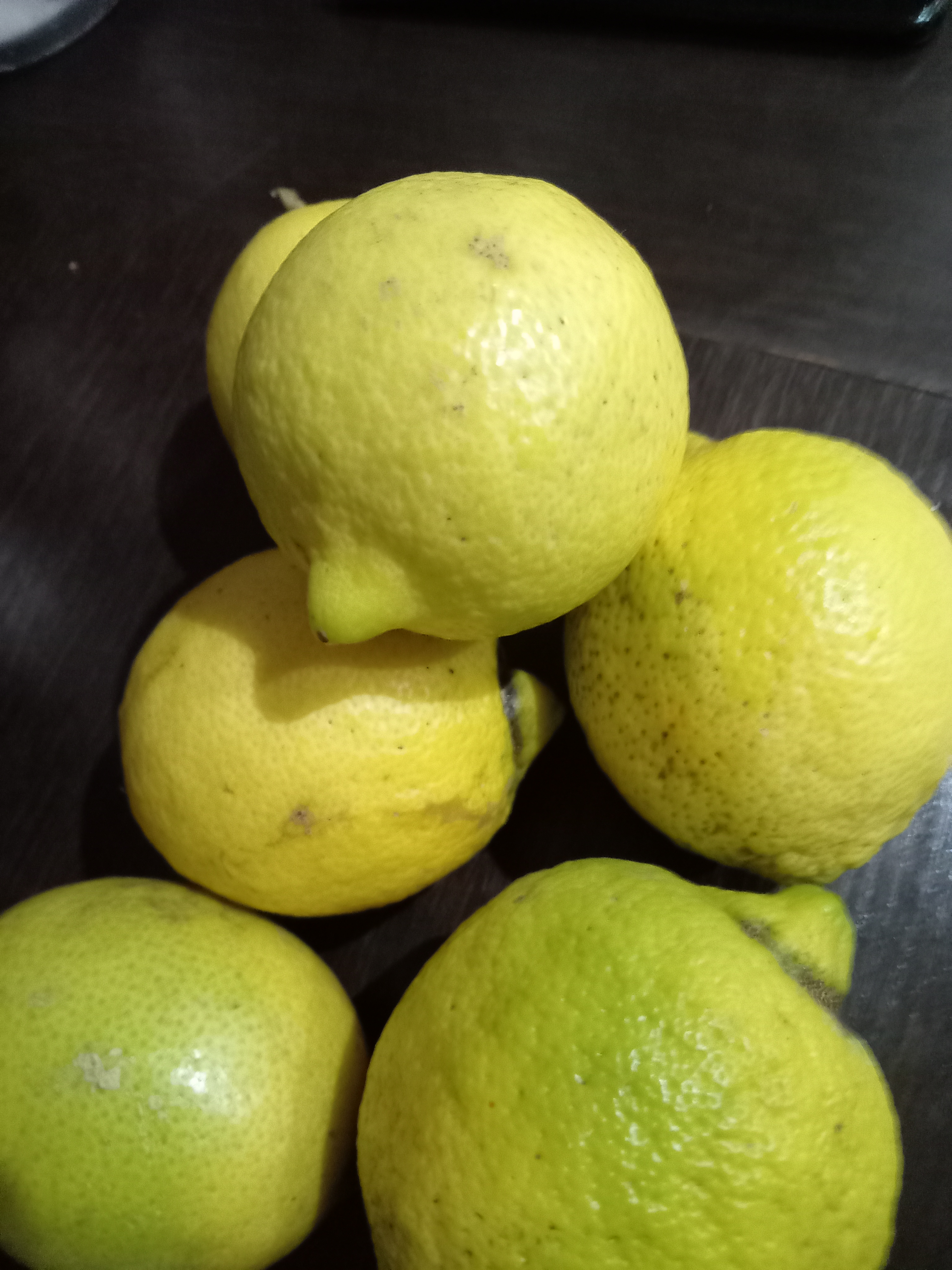 Limones sin tratar