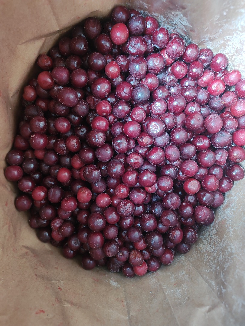 Vendo cerezas congeladas, bolsa de 25 kg