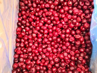 Cerezas ácidas deshuesadas ultracongeladas, envase de cartón de 10