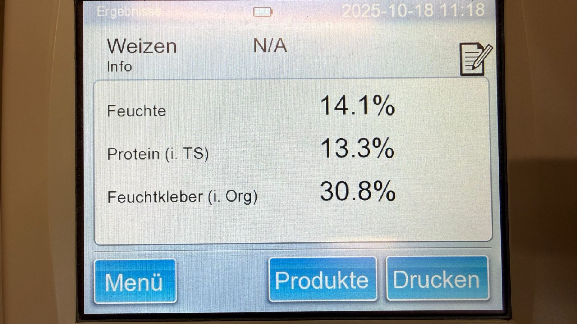 Venta de una marca de trigo Emmerik